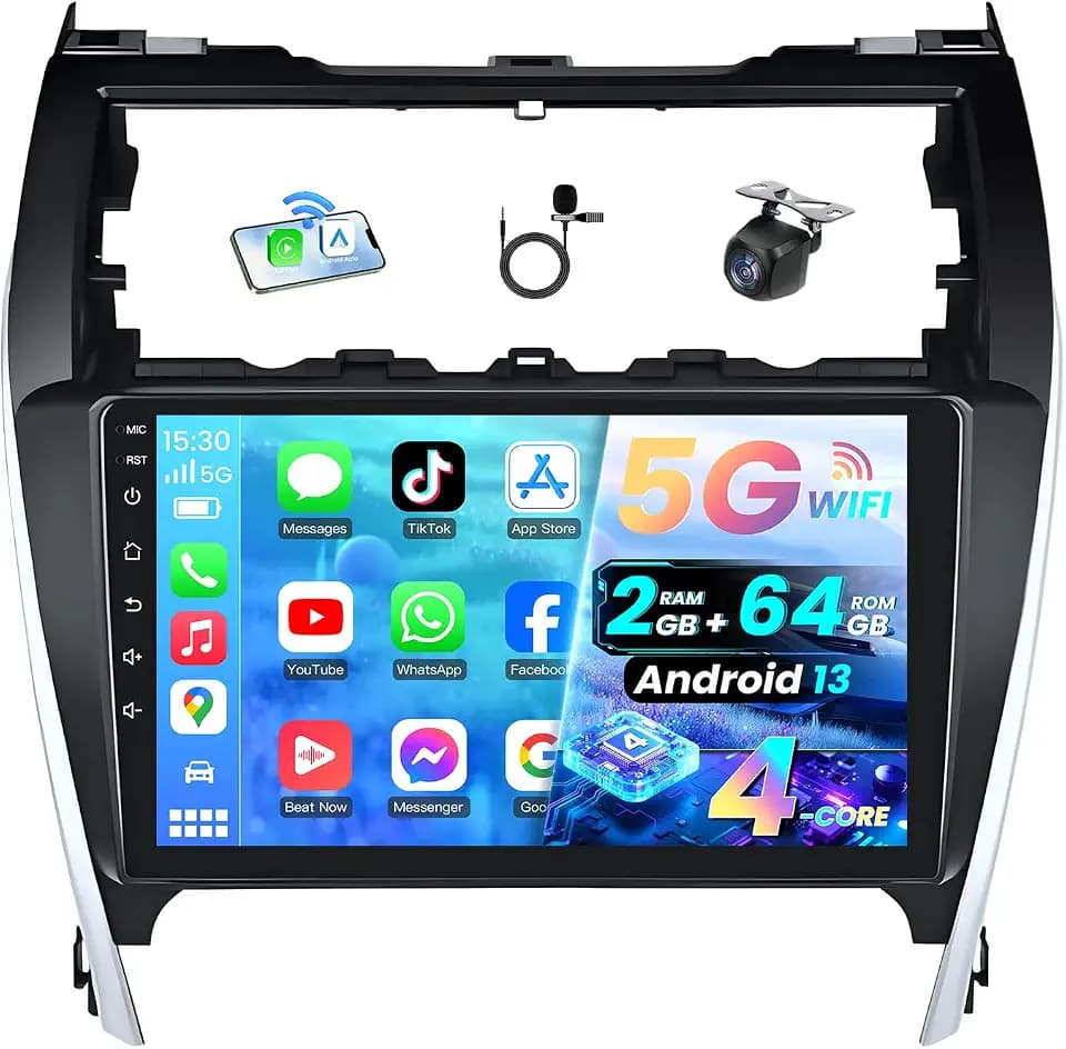 [4-Core 64G ROM] Car Radio for Toyota Camry 2012 2013 2014