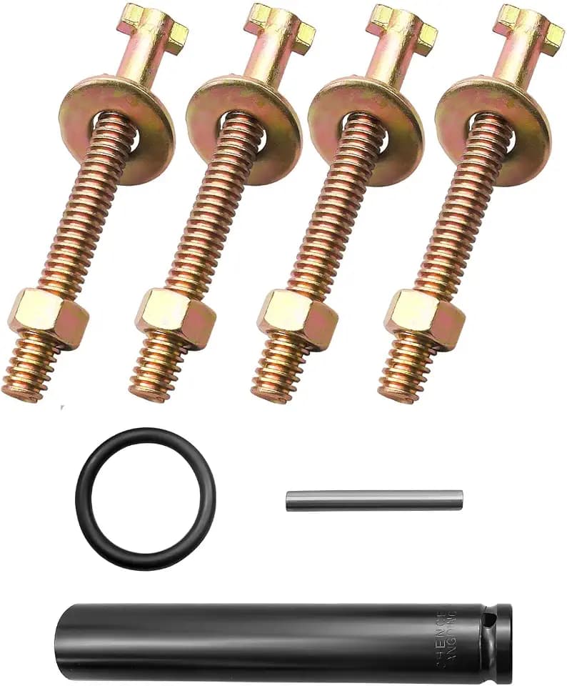 3/4" Brake Chamber Socket Tool with 4 Pcs TR800921 Brake Cage Bolt