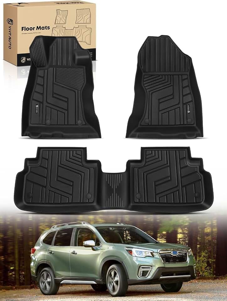 YHTAUTO Automotive Floor Mats for Subaru Forester 2019-2024