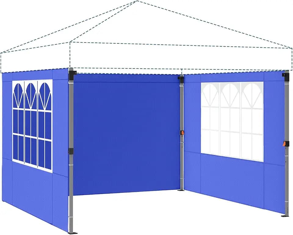 Raynesys Sidewall for 10x10 Canopy Tent, No Frame or Top Cover