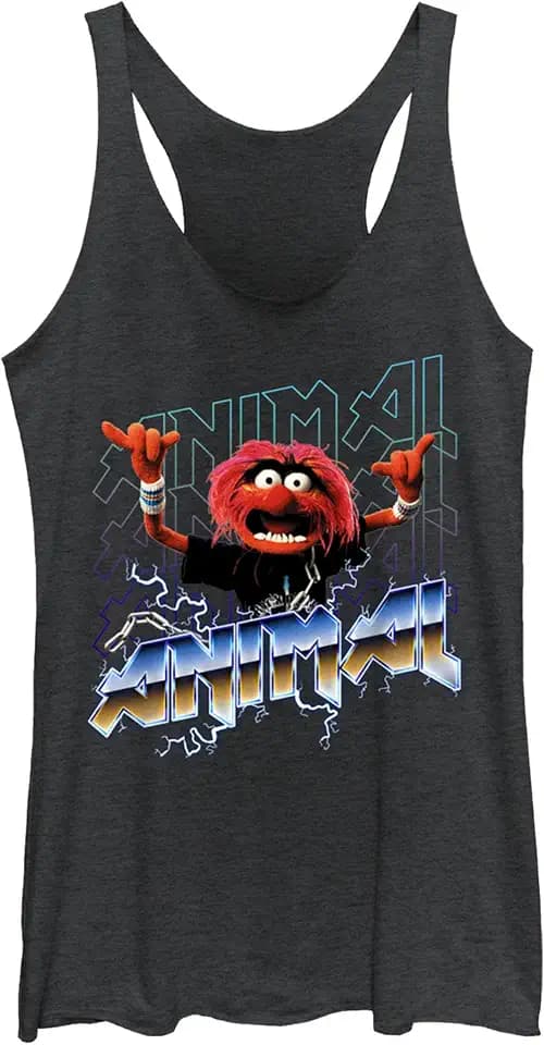 Women's The Muppets Animal Metal Racerback Tank Top