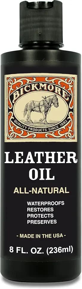 Bickmore Leather Oil Conditioner 8 oz, Waterproofs & Restores