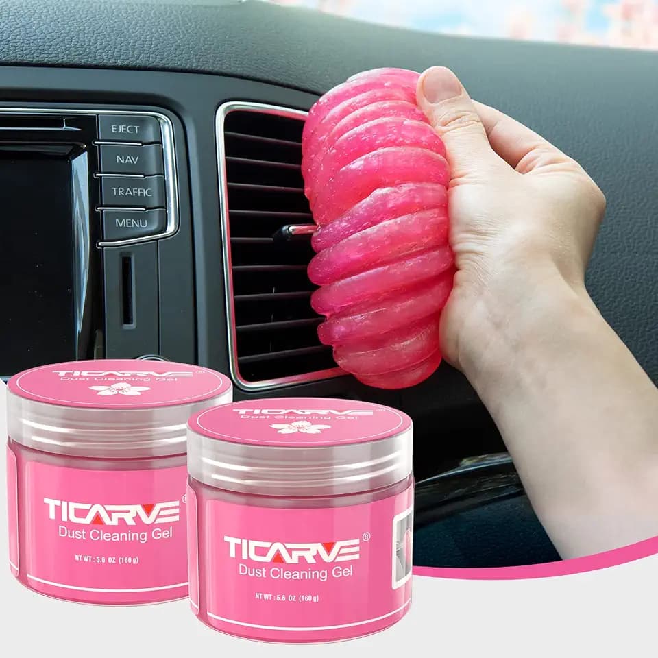 TICARVE 2pack Car Cleaning Gel Car Accessories Car Cleaning Detailing Kits