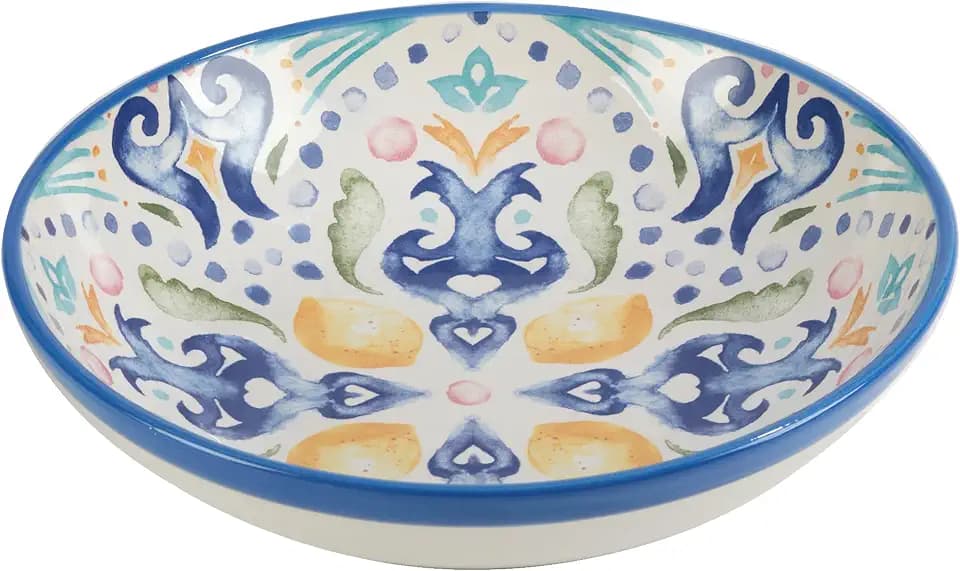 Certified International Lemonade 128 oz. Serving/Pasta Bowl 13" x 3"