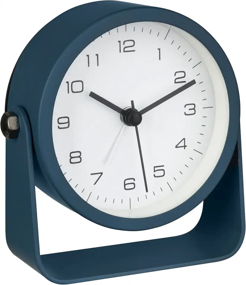TFA Dostmann Wecker Analog Design, 60.1042.06, ohne Ticken
