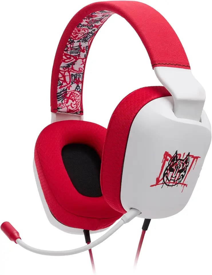 PowerA Wired Stereo Headset for Xbox Series X|S - Fortnite: Drift, Bonus Virtual Item Included, Signal Override Wrap, Headset, Stereo, Officially Licensed, Also Works with Xbox One and Windows 10/11