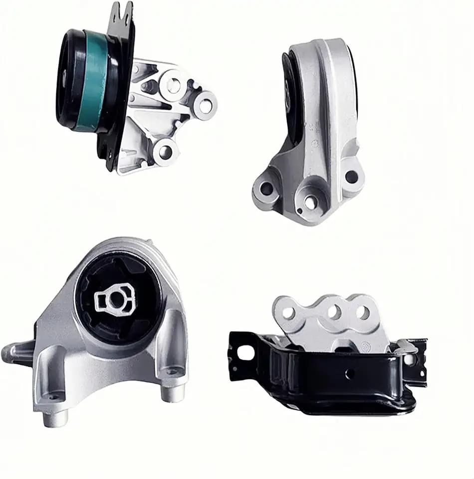 Yllhaoyuan Set of 4 Complete Engine & Transmission Mount Set