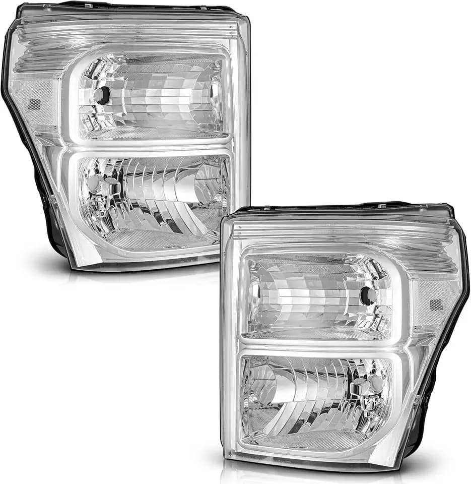 WEELMOTO Headlights for 2011-2016 Ford F250 F350 F450 F550 Super Duty