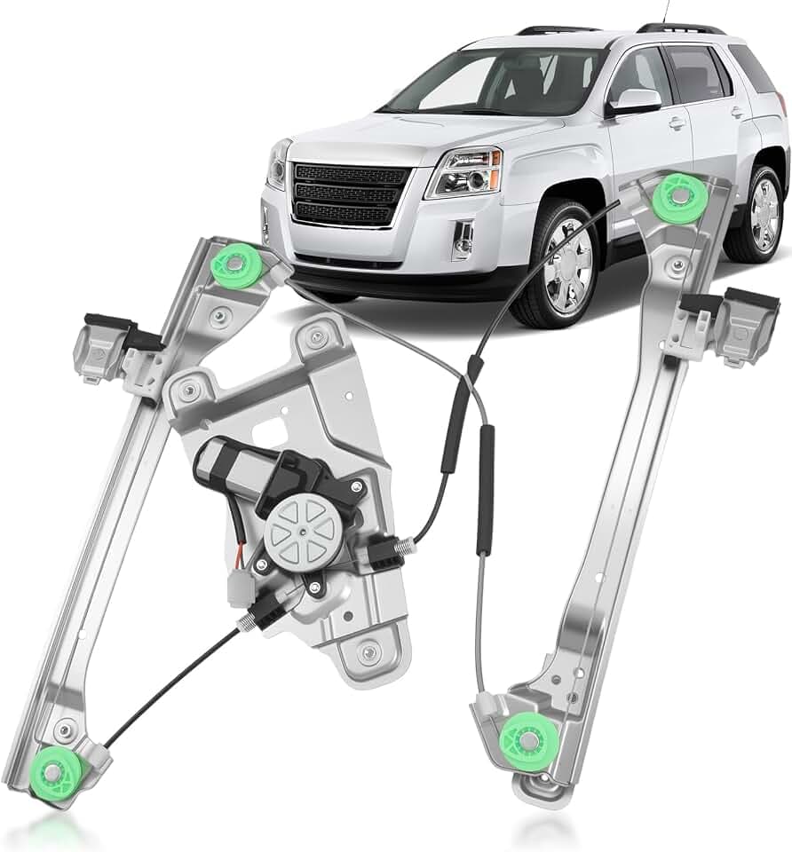 751-636 Front Driver Side Left LH Power Window Regulator and Motor Assembly Compatible with Chevrolet Chevy Equinox & GMC Terrain 2012 2013 2014 2015 2016 2017 Replace 22803201