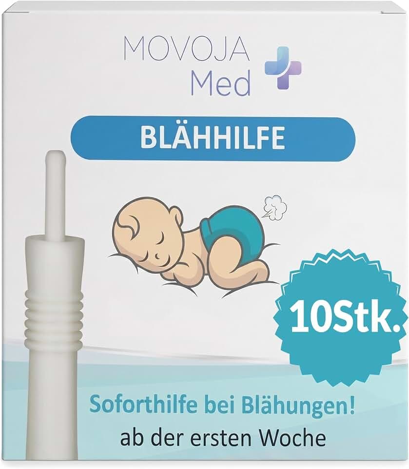 MED 10 STÜCK Blähhilfe für Babys - Ganz ohne Medikamente