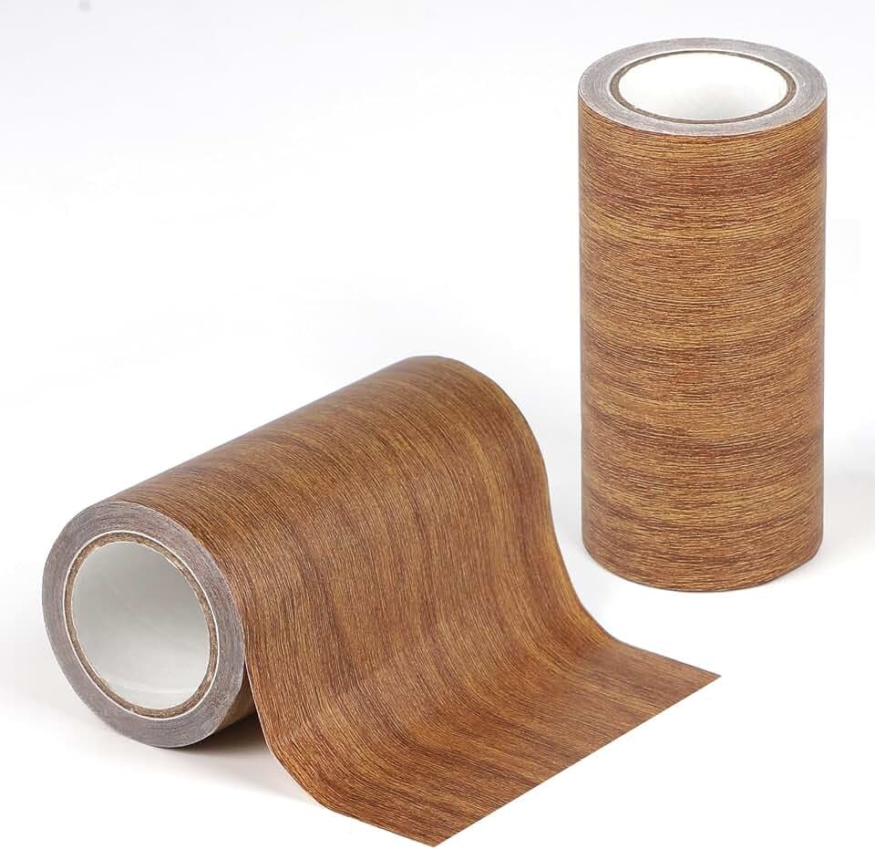lalago Klebeband 15 cm (Braun) für Weichsockelleiste