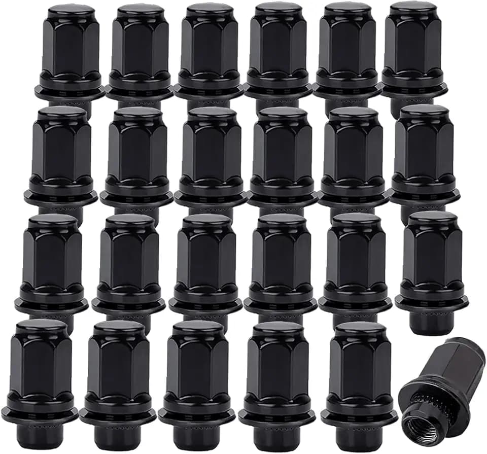 M12X1.5 Lug Nuts for Tacoma 4 Runner GX460 FJ Cruiser Matrix 13/16 Hex