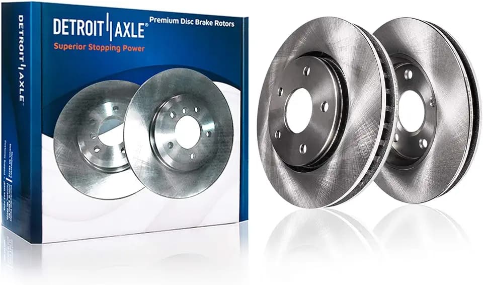 Detroit Axle - Front Brake Rotors for Ford 2005-2012 Escape, 2005-2011