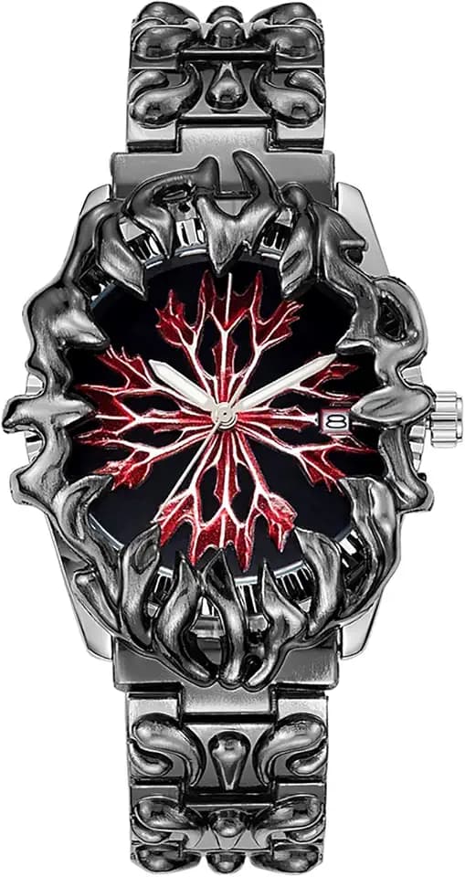 CARLIEN Gothic Claw Watch for Men – Unique Stainless Steel Wristwatch