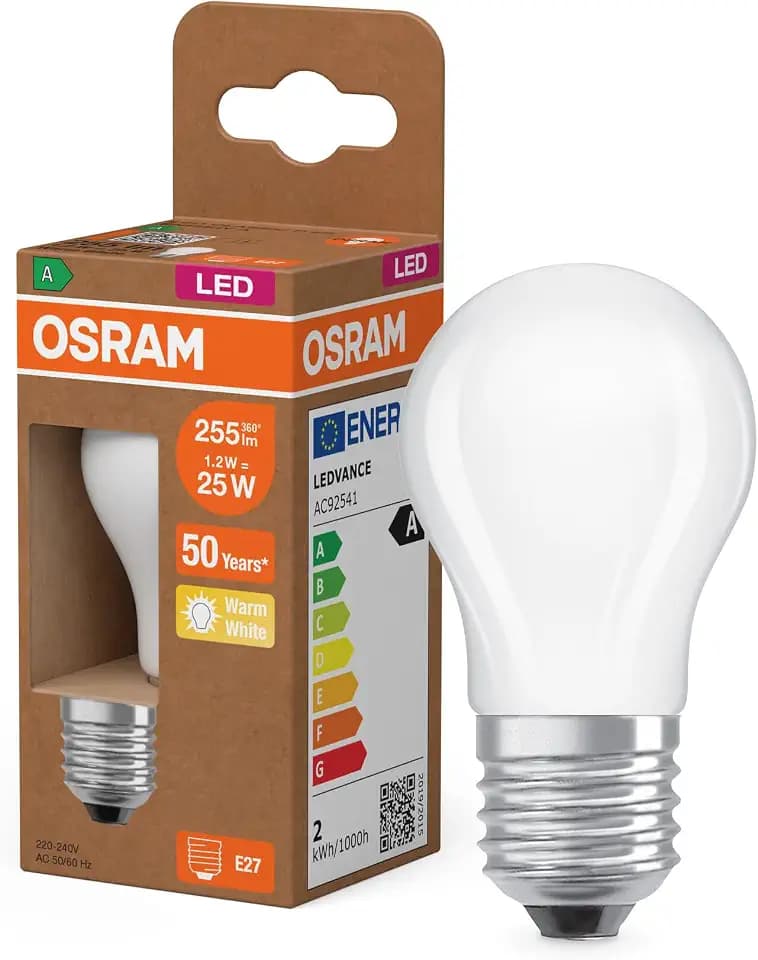 Osram LED Classic P 25 Filament Energy efficiency class A