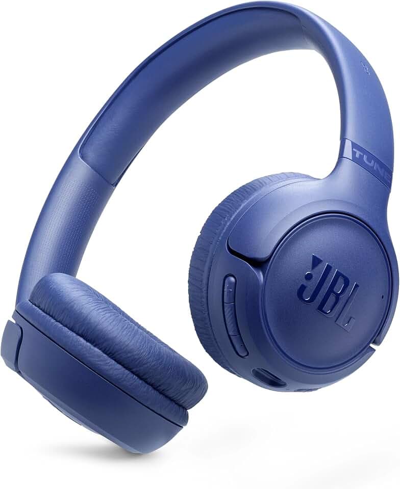 JBL Tune 530BT, Kabelloser On-Ear-Kopfhörer mit Bluetooth, Blau