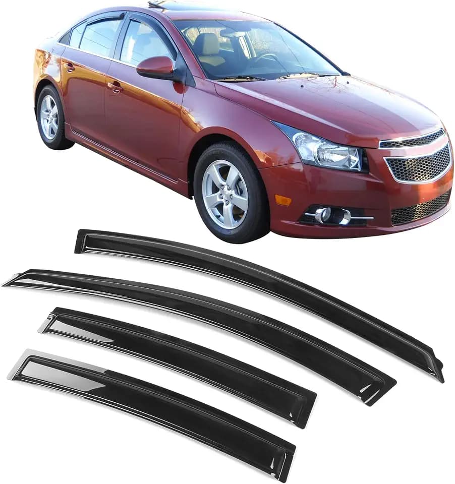 Fit 2010-2015 Chevrolet Cruze 2016 Chevrolet Cruze Limited Window Visor