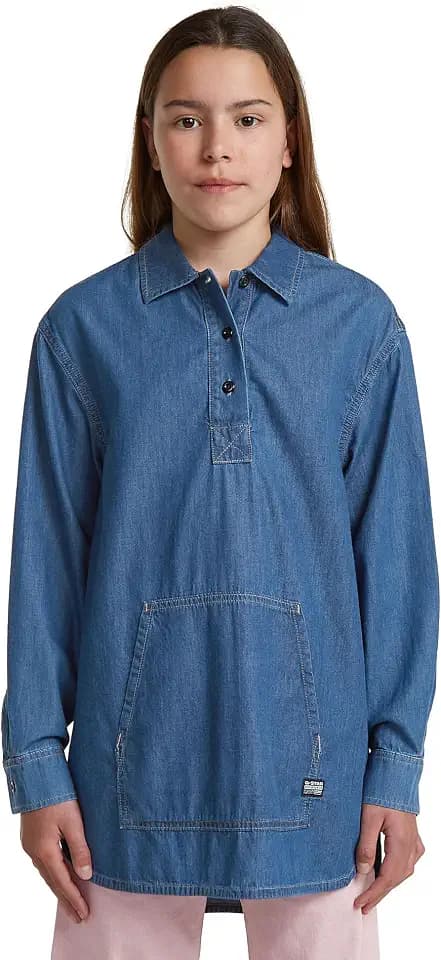 G-Star Mädchen Girls Beta Hemd Shirt