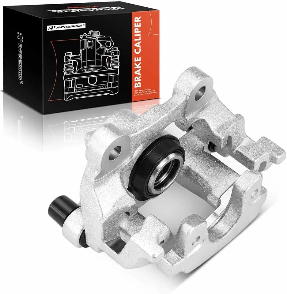 A-Premium Rear Left Driver Disc Brake Caliper with Bracket