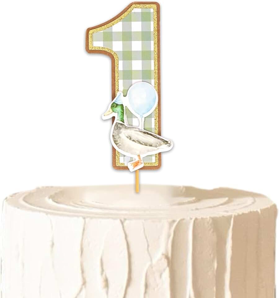 Wild Duck One Cake Topper