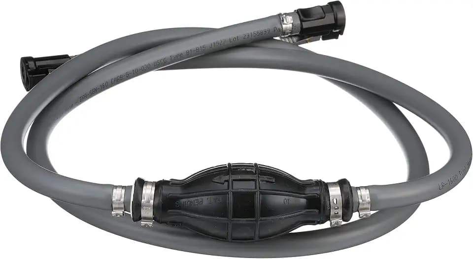 Seachoice Low Permeation Fuel Line Kit With High-Output Primer Bulb, 3/8 In. x 7 Ft.