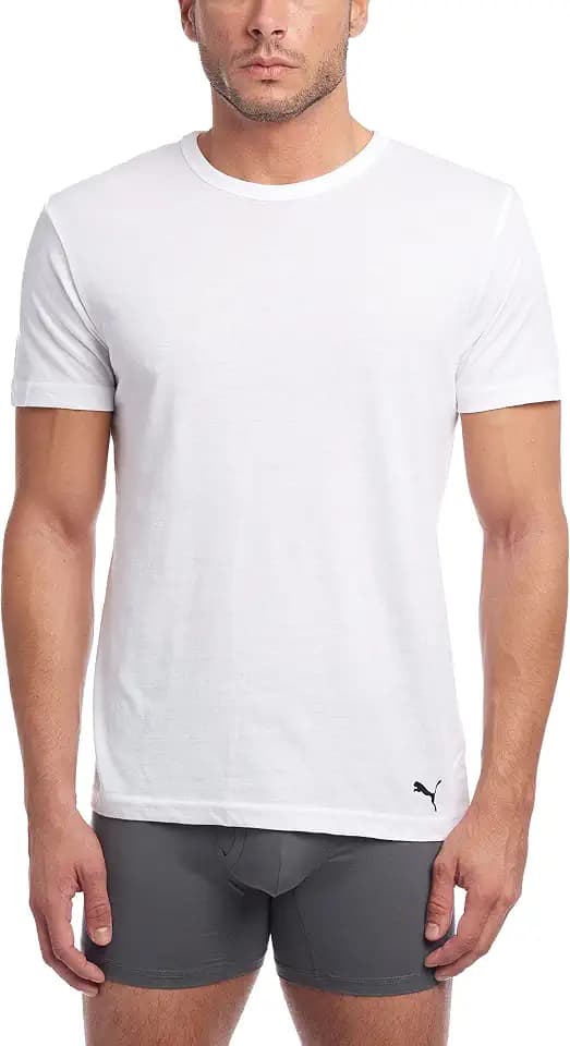 Puma Men's Men's 3 Pack Crew Neck T-Shirts