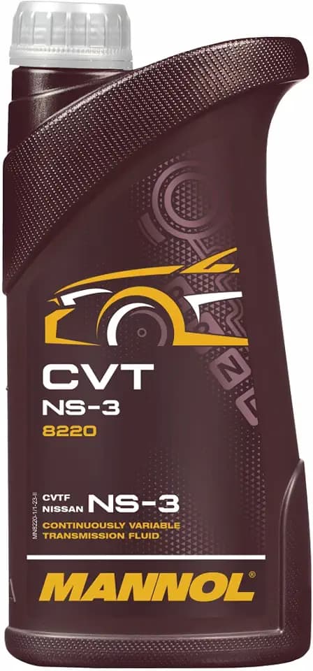 Mannol NS-3 Synthetic CVT Transmission Fluid, 1L Bottle, Ensures Smooth Gear Shifts, Reduces Wear and Tear, Provides Cold Weather Protection