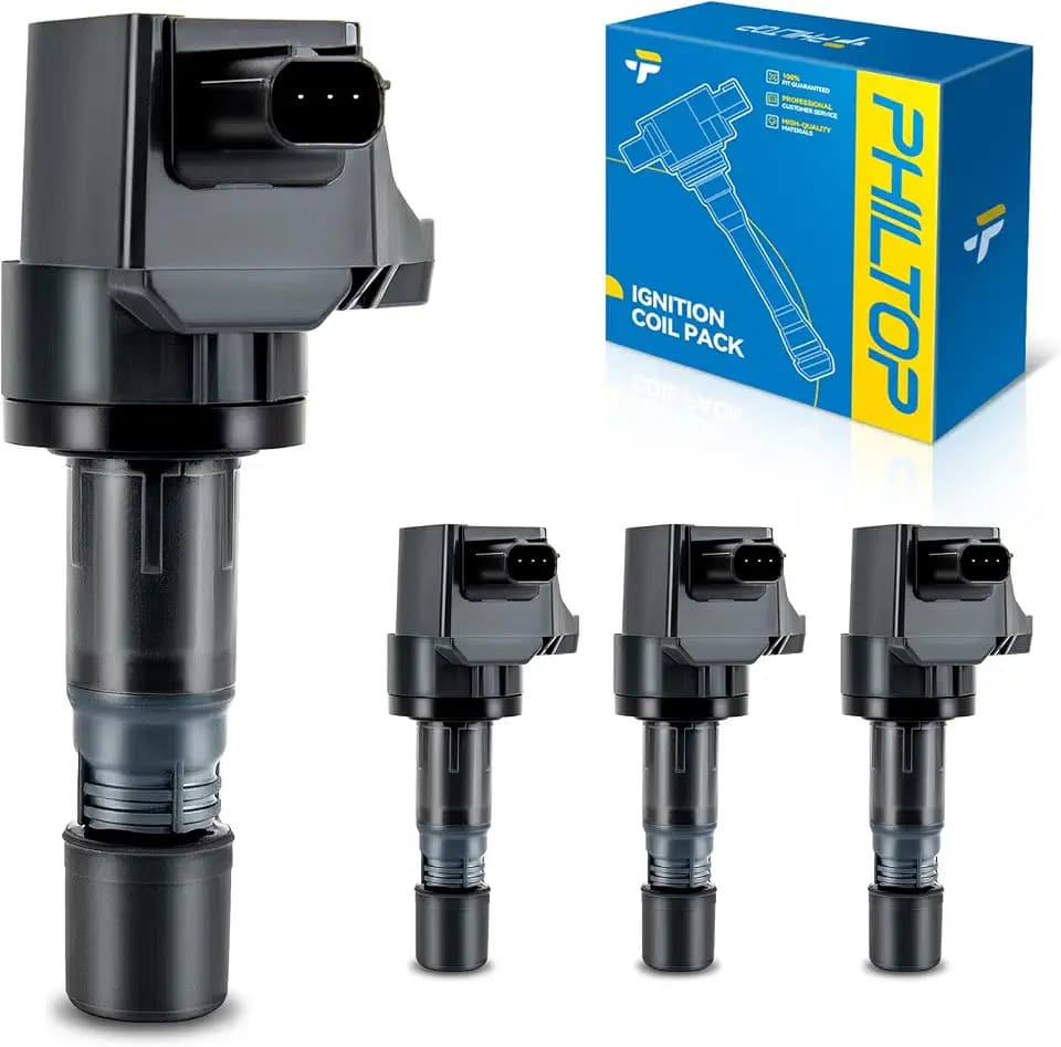 PHILTOP UF672 Ignition Coil Pack Fit for 2012-2015 Honda Civic 1.8L, HR-V