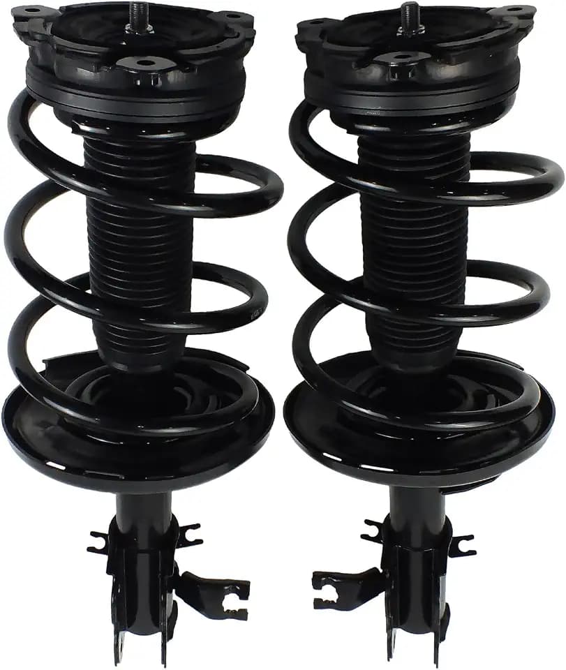 Front Complete Strut Shock Absorber & Coil Spring Assembly Compatible with Nissan Altima 2013–2018 | Replace OE# 172902, 172901 | Front Suspension Strut Assembly