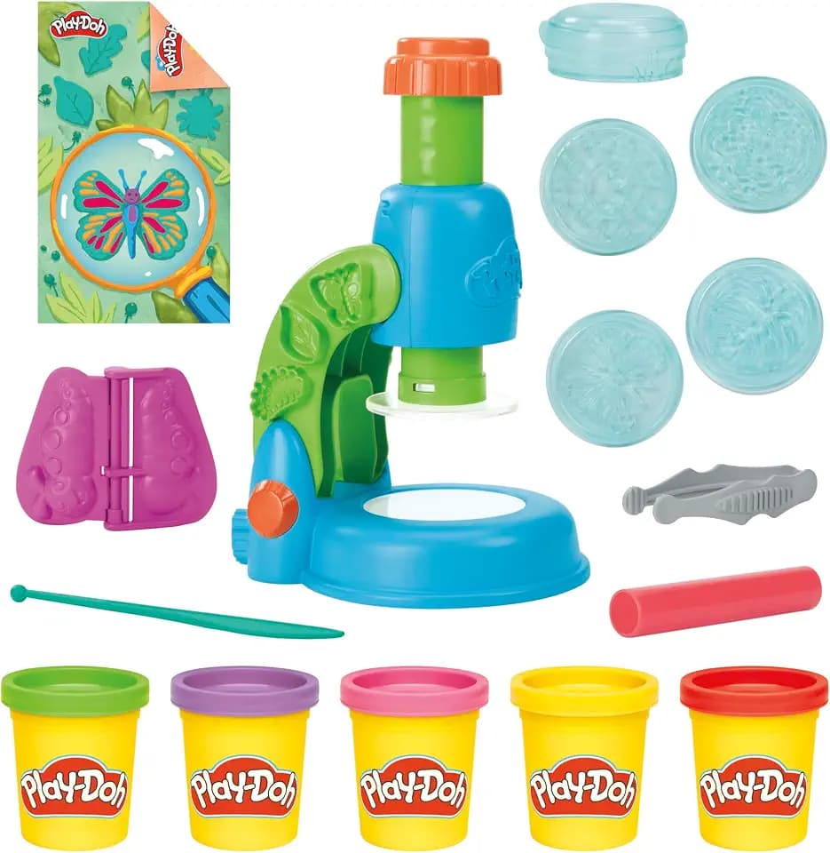 Play-Doh Mikroskop mit Licht Spielset