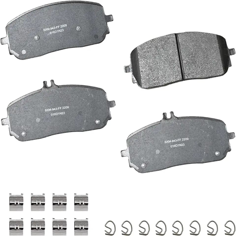 Bendix Premium SBM2209 Semi-Metallic Front Brake Pads for Select Models Mercedes-Benz A200,A220,CLA200,CLA250,EQB 250,EQB 300,EQB 350,G550,GLA250,GLB250,GLE350