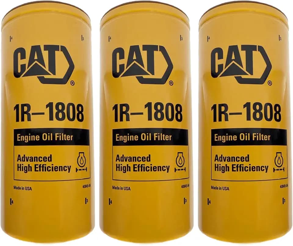 Caterpillar 1R-1808 (1R1808) Oil Filter (Pack of 3)
