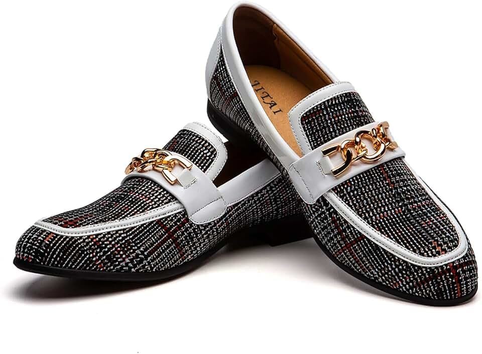 JITAI Herren Schuhe und Mokassins für Herren Mode Herren Freizeitschuhe