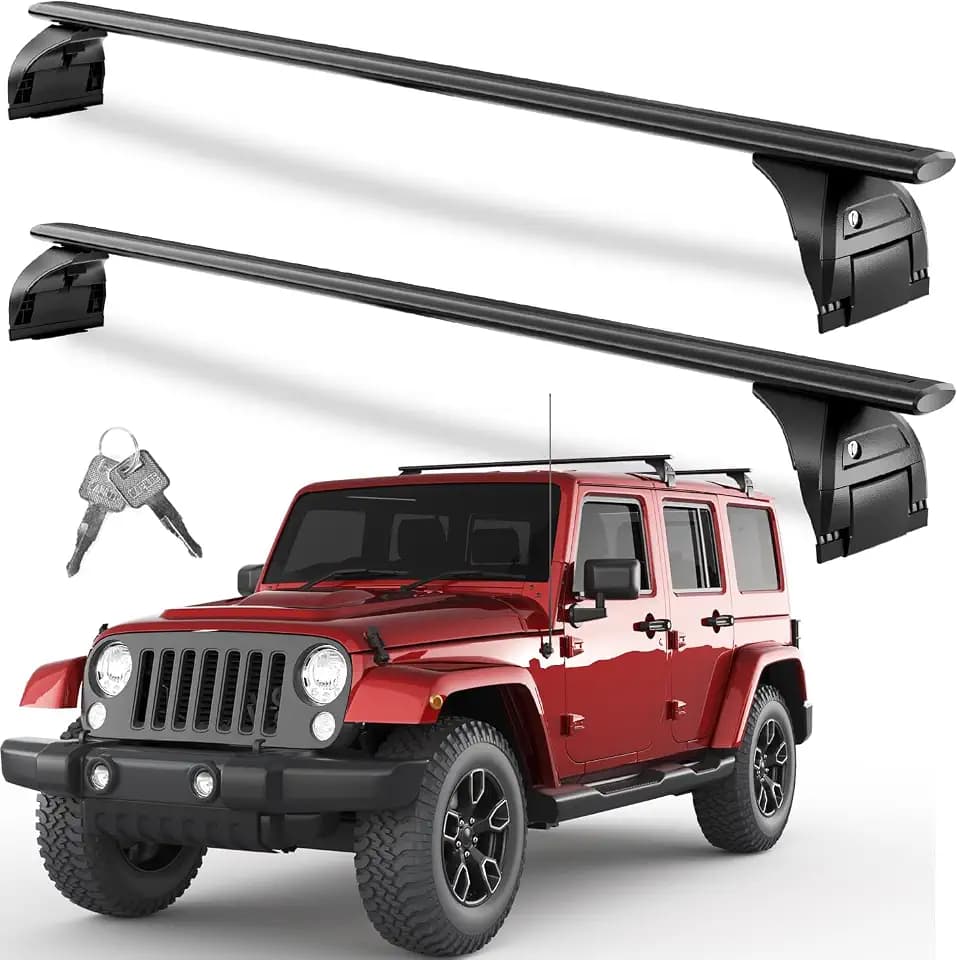 Roof Rack Cross Bars for Jeep Wrangler JK JL Gladiator JT 2007-2026