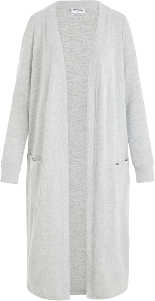 NOISY MAY NMCity Long Cardigan Frauen Cardigan schwarz