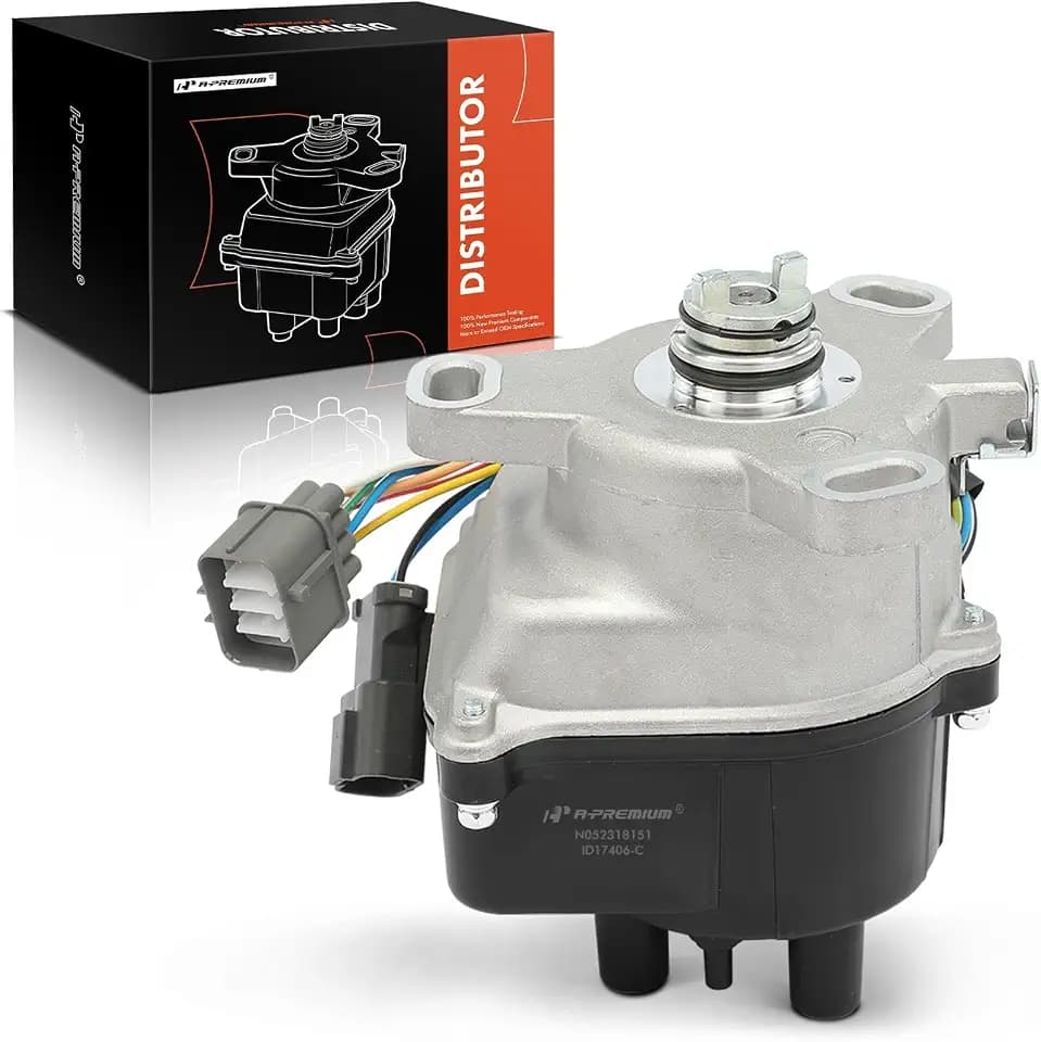 A-Premium Ignition Distributor with Cap and Rotor, 1.8L L4, 7+2 Blade