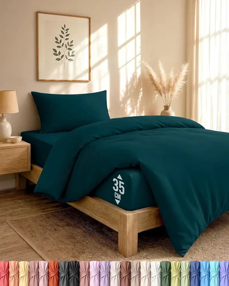 Utopia Bedding 3teilig Bettwäsche-sets - Türkis