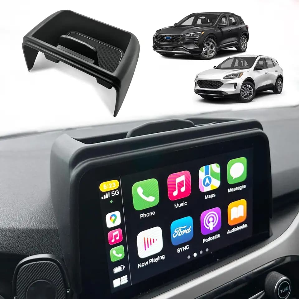 Muslogy Dashboard Storage Box for 2020-2026 Ford Escape (8" Screen ONLY)