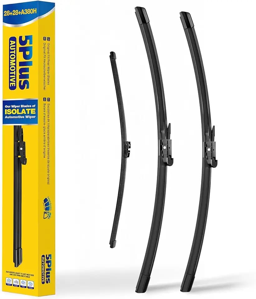 5 PLUS Custom-Fit Wipers fits 2015-2024 Ford Edge Windshield Wipers