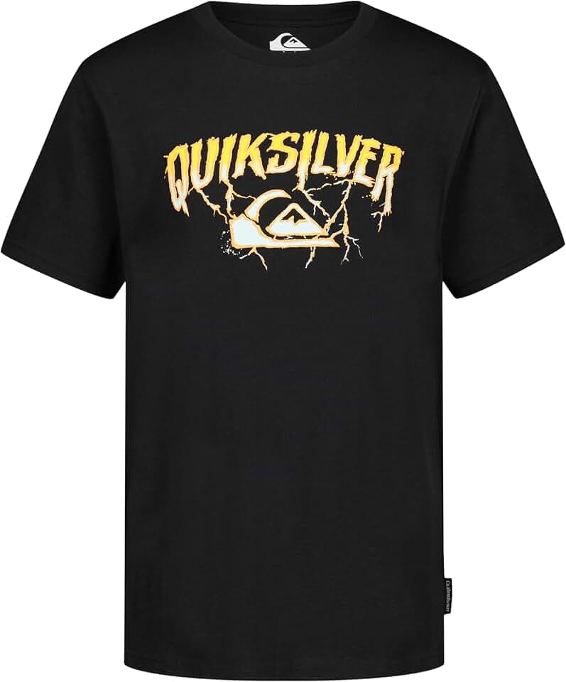 Quiksilver Boys' Short Sleeve Regular Fit Graphic T-Shirt