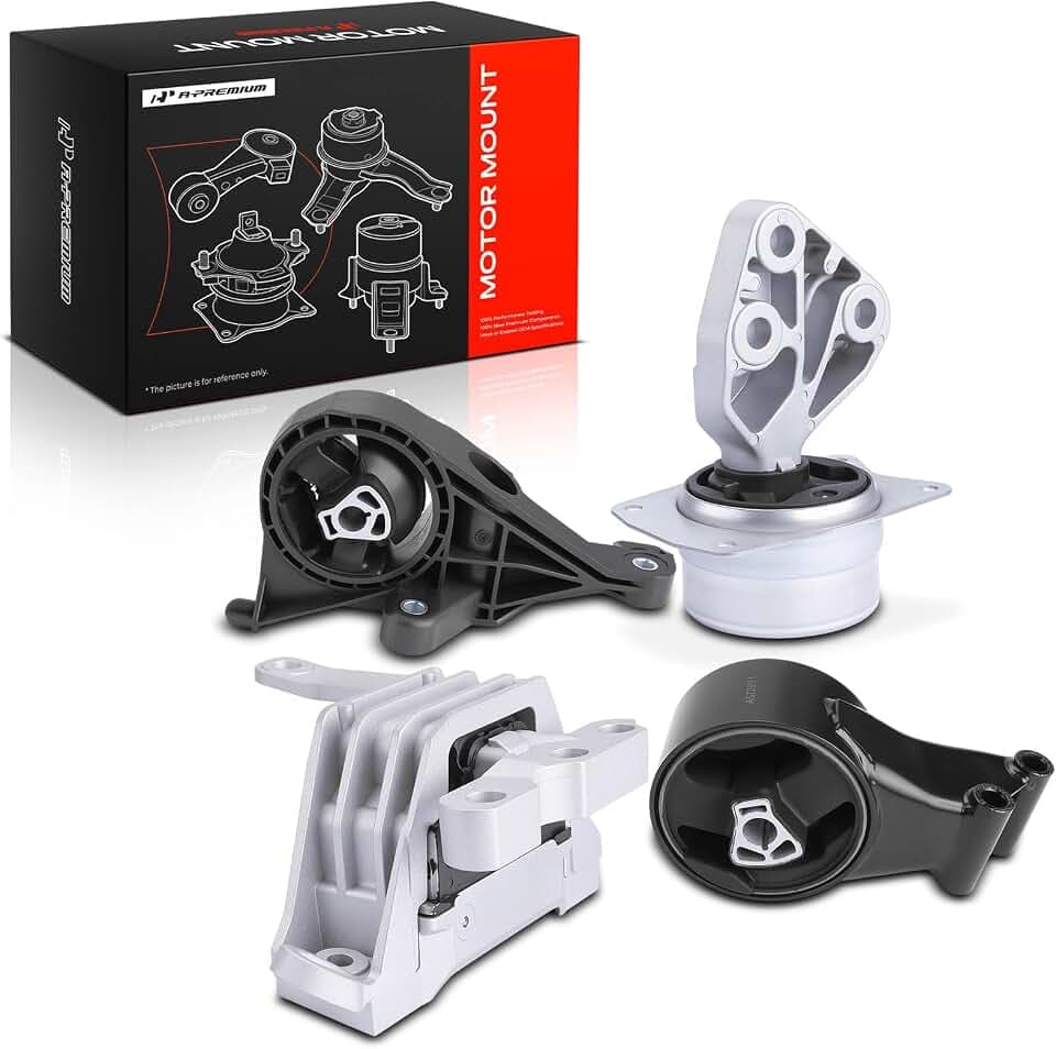 A-Premium Engine Motor Mount and Transmission Mount Kit, Set of 4