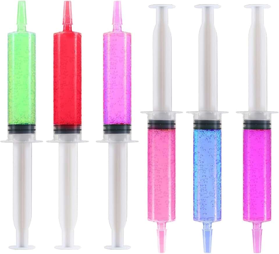 FOCUSLINE 50 Pack Jelly Shot Syringes, 2 OZ Capacity Plastic Shot Glasses