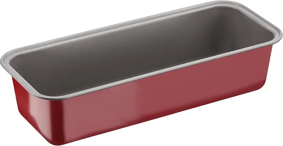 Tefal J 1640114 Delibake Kuchenform, 30 cm, Stahl, Rot
