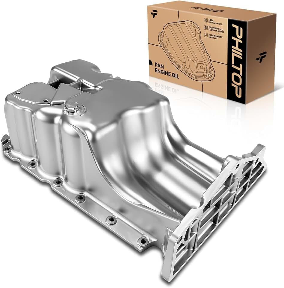 PHILTOP Engine Oil Pan Fit for Cruze, Trax, Encore, Cruze Limited, Sonic