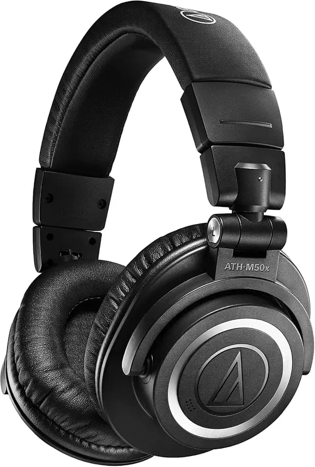 Audio-Technica M50xBT2 Kabelloser Kopfhörer Schwarz