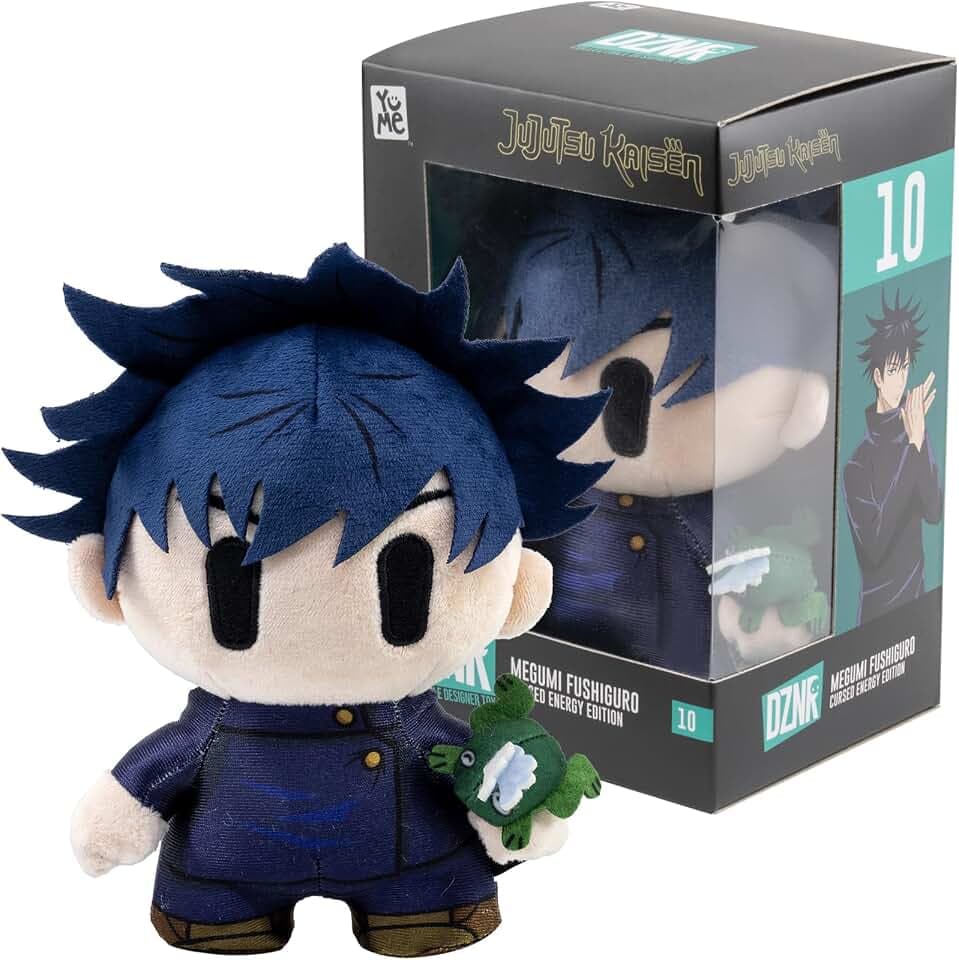 YuMe Jujutsu Kaisen DZNR Plush - Cursed Energy Edition - Megumi Fushiguro