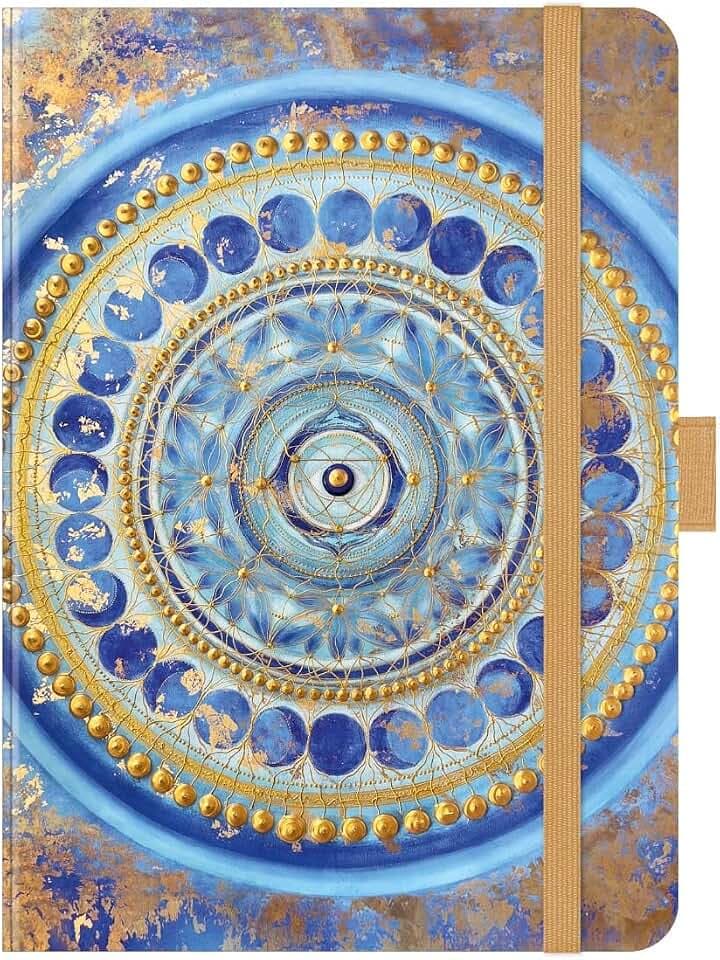 Premium Timer Big "Intuition" 2026: Hochwertiger Buchkalender. Terminplaner mit Wochenkalendarium, Gummiband und Stifthalter. 12 x 17 cm
