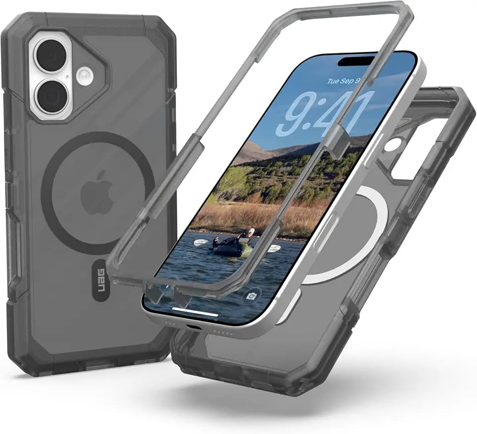 URBAN ARMOR GEAR UAG Trooper for iPhone 17 Case, MagSafe Compatible, Ash