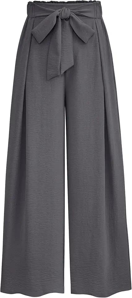 PRETTYGARDEN Women's Palazzo Wide Leg Work Dress Pants