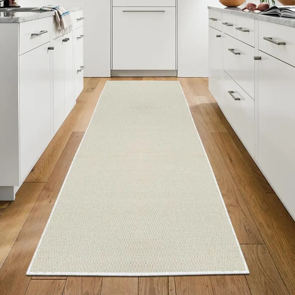 WTHYGB Teppich Läufer Flur, Küchenläufer 80x200cm rutschfest Waschbar